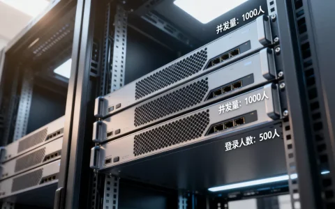 一般服务器能支持多少人登录，并发量是多少？
