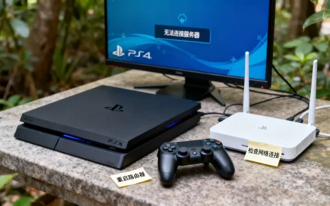 PS4游戏进不了服务器怎么回事，如何快速解决？