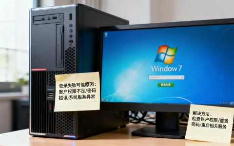 windows7服务器未能登录怎么解决，登录失败原因是什么