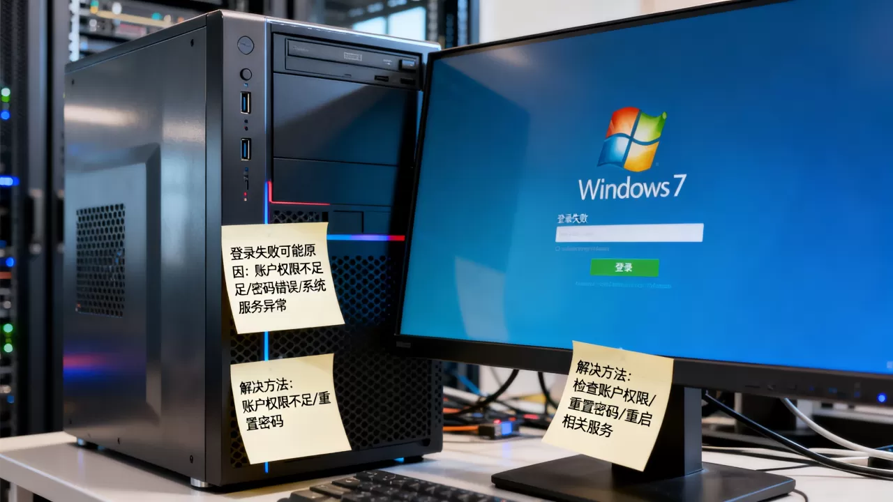 windows7服务器未能登录怎么解决,登录失败原因是什么 windows7服务器未能登录怎么解决,登录失败原因是什么