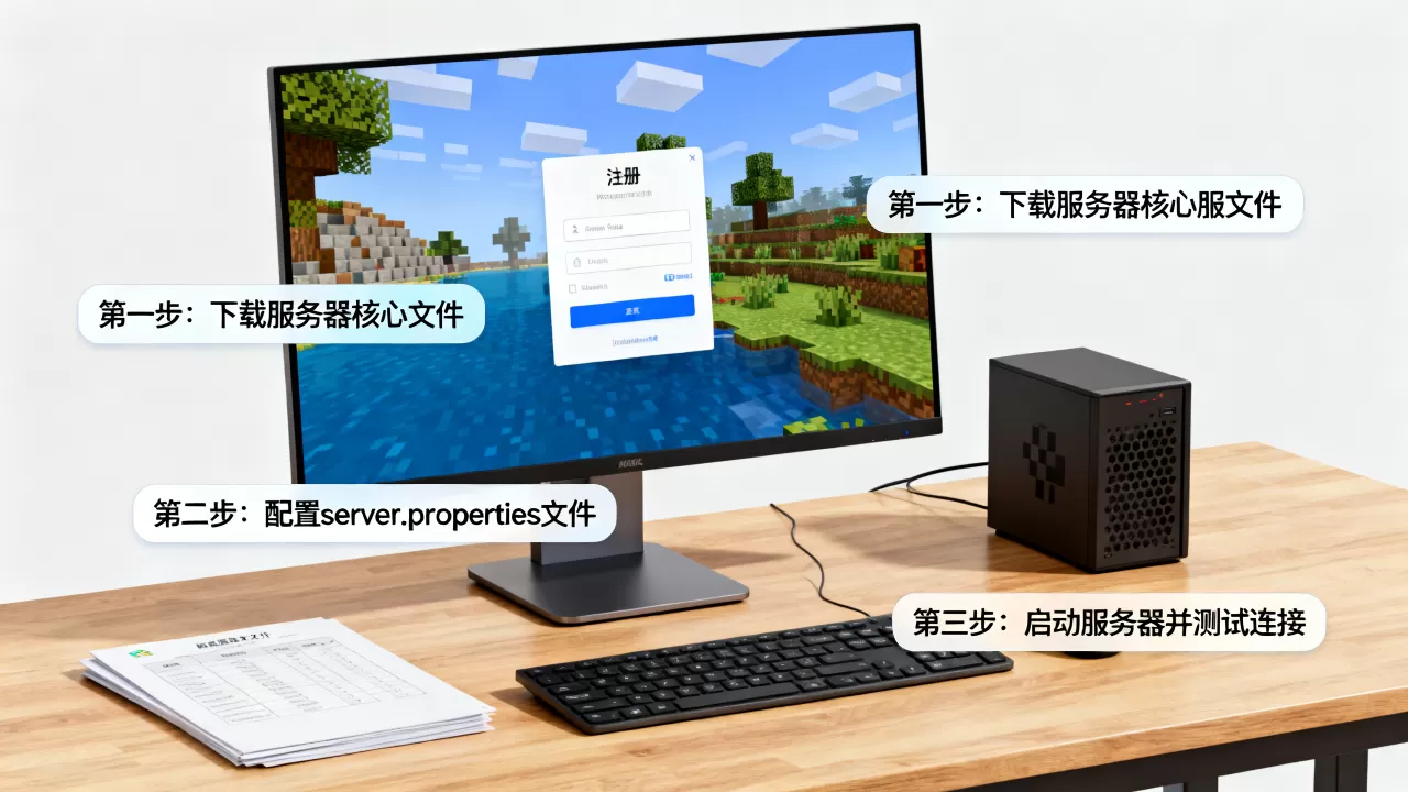 怎么注册PC我的世界小游戏服务器?,详细步骤有哪些? 怎么注册PC我的世界小游戏服务器?,详细步骤有哪些?