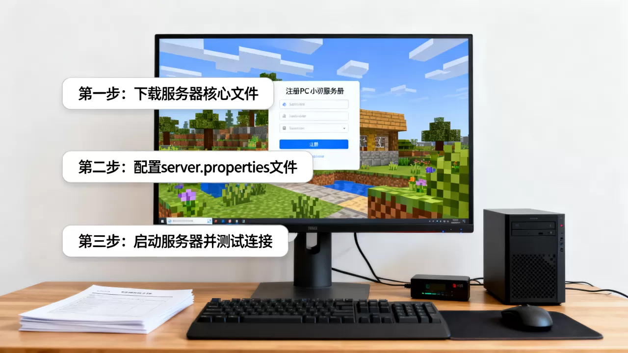 怎么注册PC我的世界小游戏服务器?,详细步骤有哪些? 怎么注册PC我的世界小游戏服务器?,详细步骤有哪些?