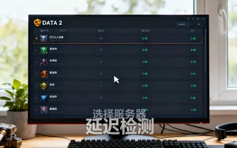 dota2客户端里如何选择服务器？，哪个服务器延迟最低？