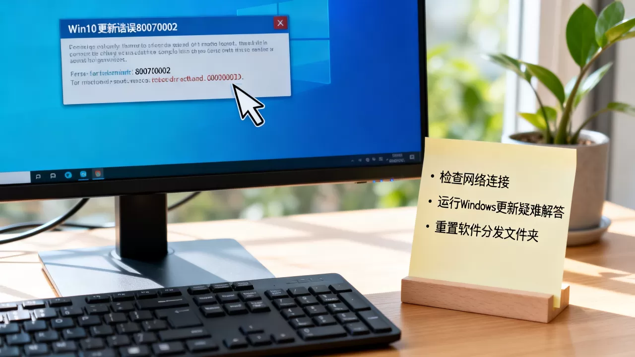 Win10更新服务器出错怎么办,错误80070002怎么解决 Win10更新服务器出错怎么办,错误80070002怎么解决