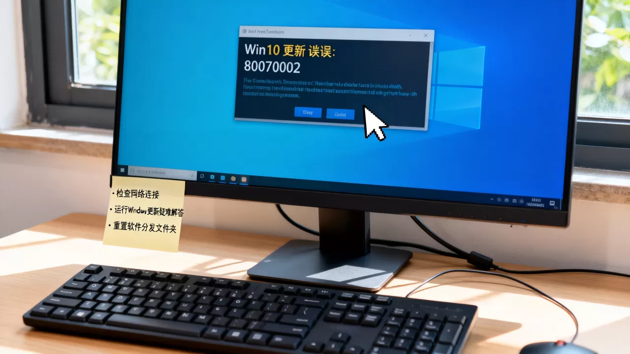 Win10更新服务器出错怎么办,错误80070002怎么解决 Win10更新服务器出错怎么办,错误80070002怎么解决