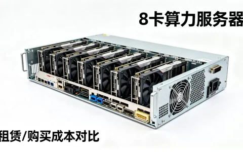 8卡算力服务器价格多少？租赁还是购买划算？