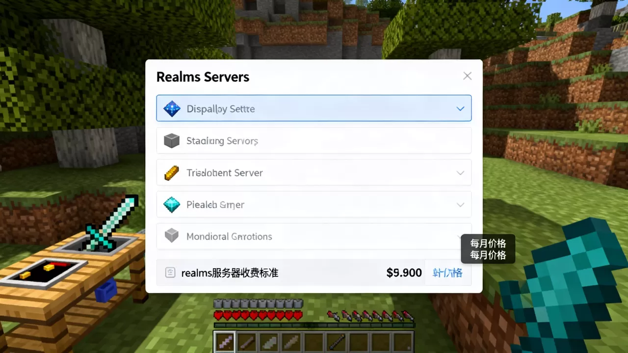 我的世界realms服务器怎么收费,每月多少钱? 我的世界realms服务器怎么收费,每月多少钱?