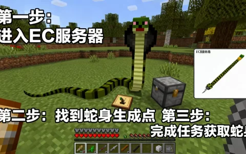 如何快速获得我的世界ec服务器蛇身，我的世界蛇身获取方法