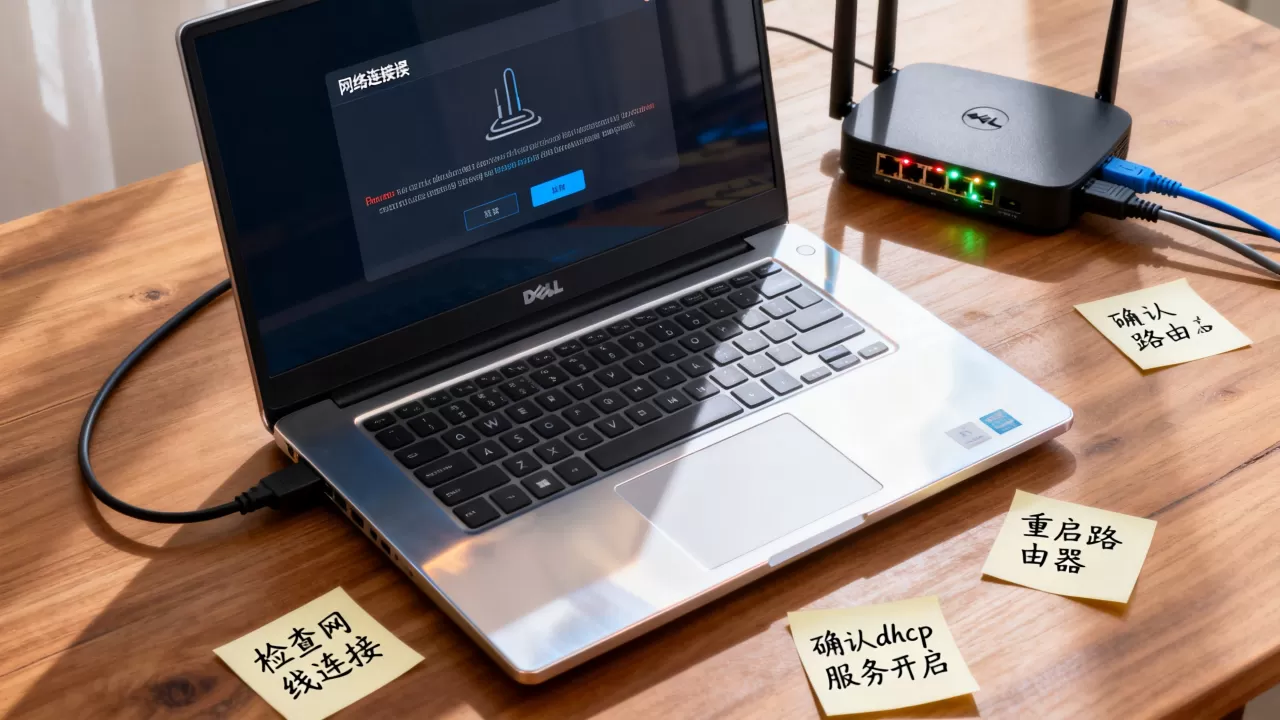 戴尔电脑无法访问dhcp服务器如何解决,是什么原因? 戴尔电脑无法访问dhcp服务器如何解决,是什么原因?