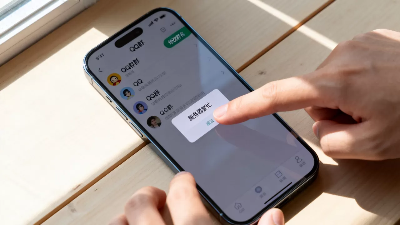 为什么qq群改群名提示服务器繁忙,怎么办 为什么qq群改群名提示服务器繁忙,怎么办
