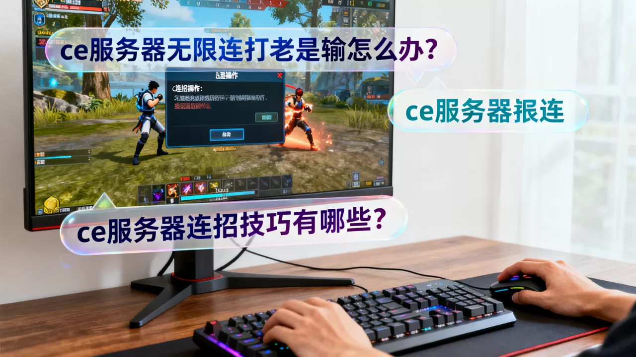 ce服务器无限连打老是输怎么办?, ce服务器连招技巧有哪些? ce服务器无限连打老是输怎么办?, ce服务器连招技巧有哪些?