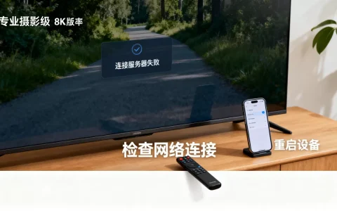 添加TV连接服务器失败咋回事，电视添加设备连接失败怎么办