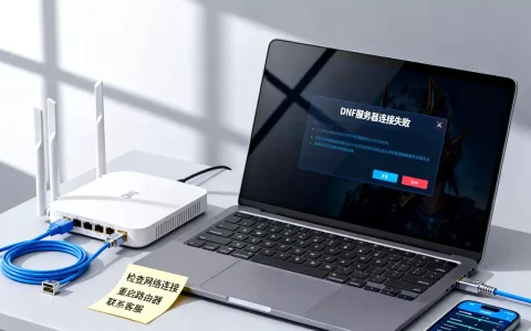 dnf进游戏服务器失败怎么解决？，原因和修复方法有哪些