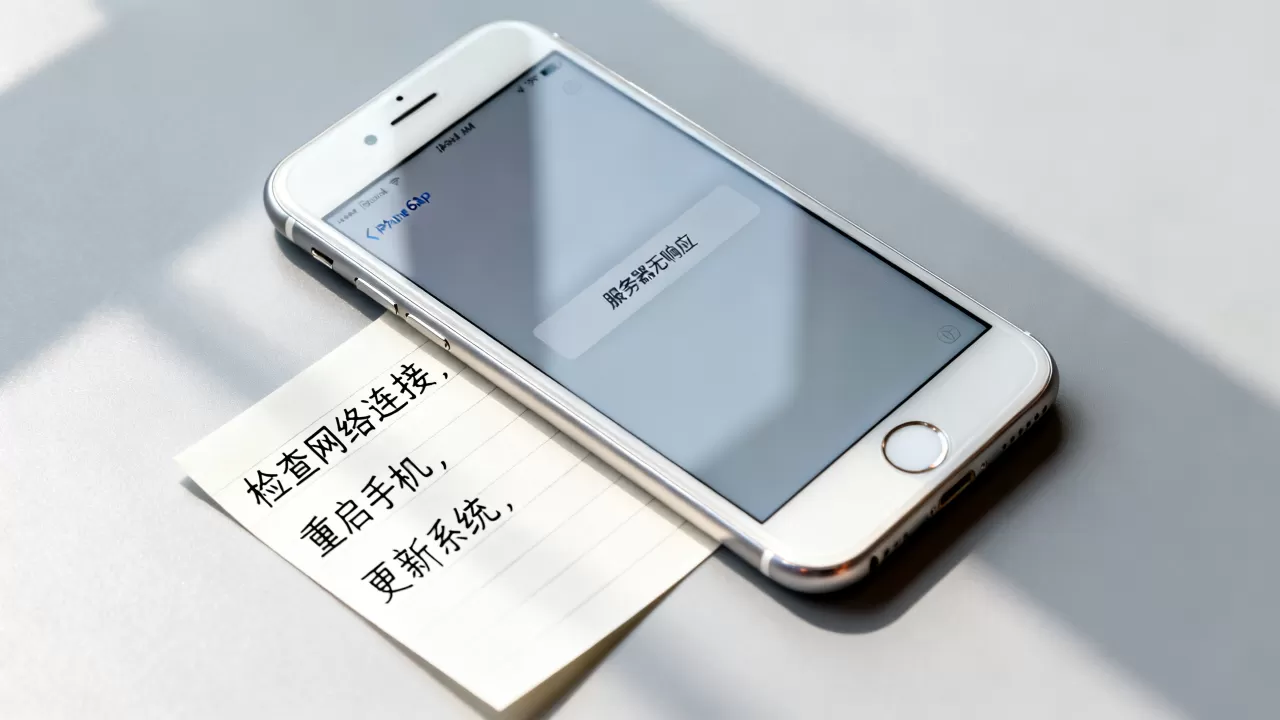 苹果6sp服务器无响应是怎么回事,有什么解决方法? 苹果6sp服务器无响应是怎么回事,有什么解决方法?
