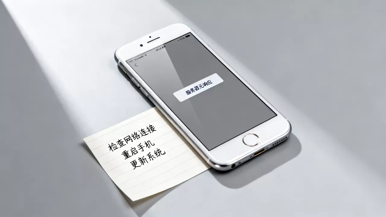 苹果6sp服务器无响应是怎么回事,有什么解决方法? 苹果6sp服务器无响应是怎么回事,有什么解决方法?
