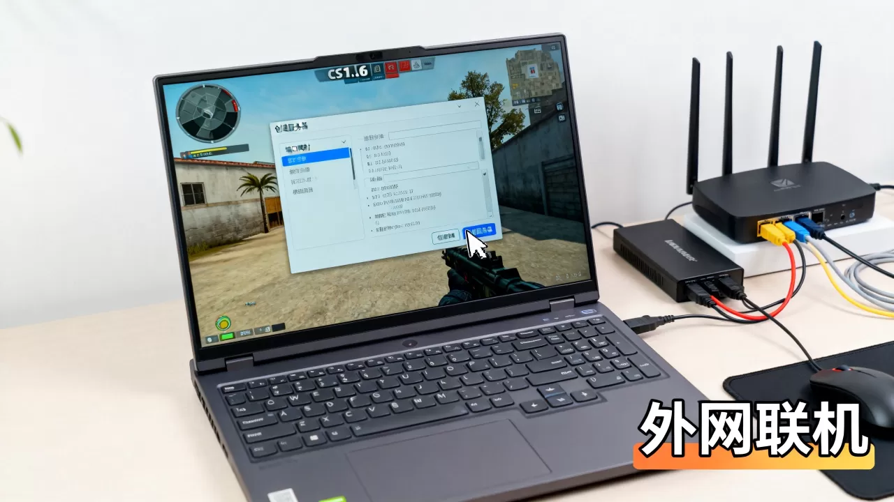 CS1.6如何创建网络服务器,外网怎么联机 CS1.6如何创建网络服务器,外网怎么联机