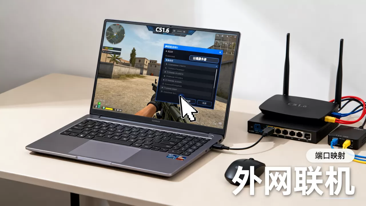 CS1.6如何创建网络服务器,外网怎么联机 CS1.6如何创建网络服务器,外网怎么联机
