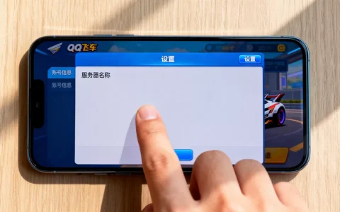 QQ飞车如何查看自己在哪个服务器，在哪查？