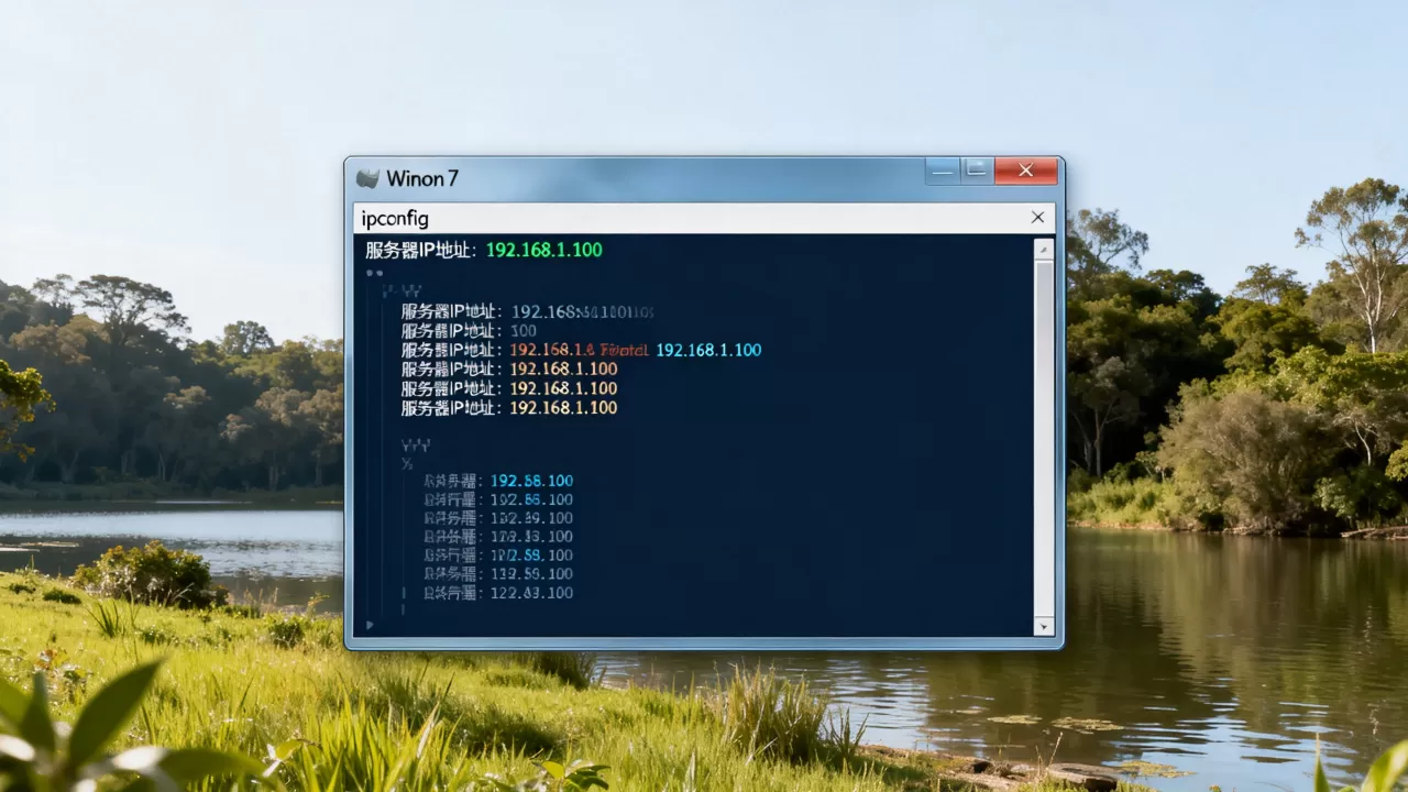 win7系统如何查看服务器IP地址,服务器IP地址怎么查询? win7系统如何查看服务器IP地址,服务器IP地址怎么查询?
