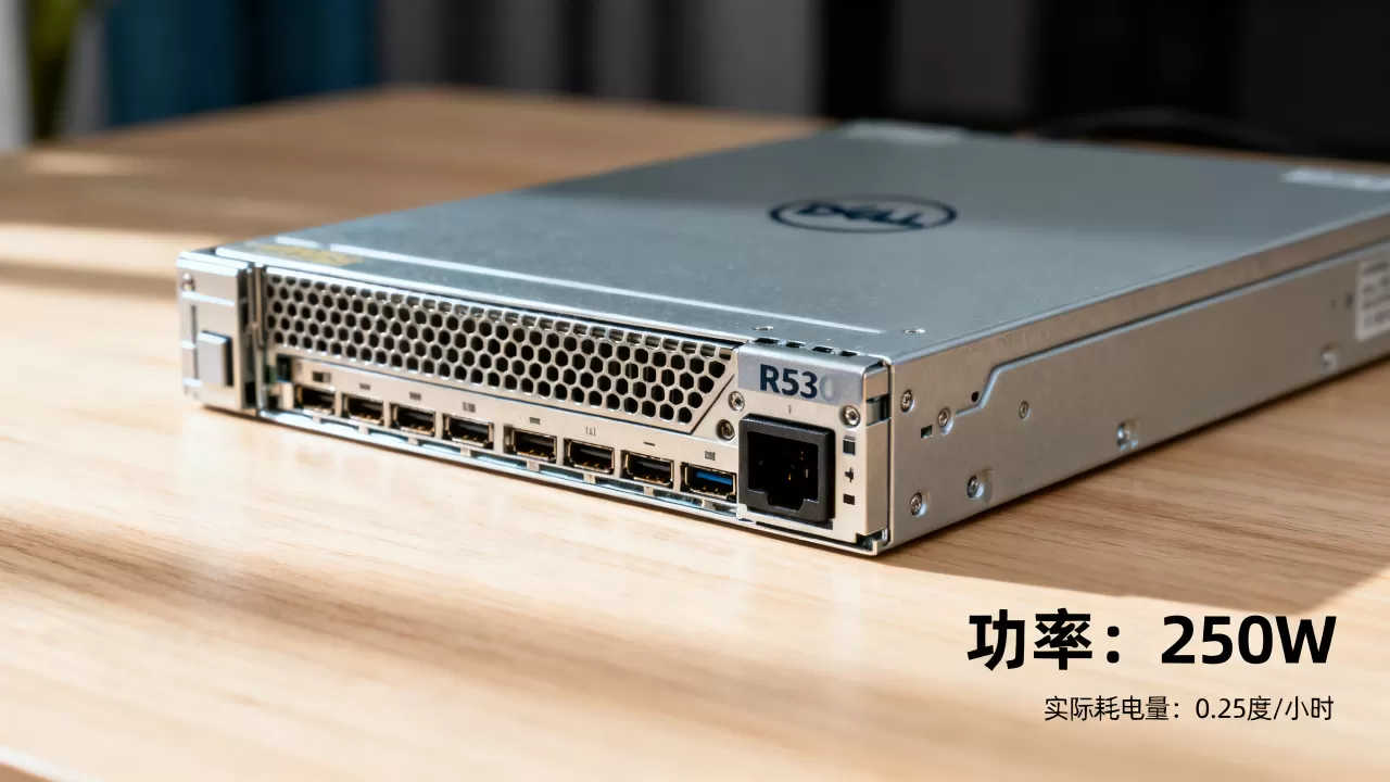 戴尔R530服务器功率到底是多少?,实际耗电量有多大 戴尔R530服务器功率到底是多少?,实际耗电量有多大
