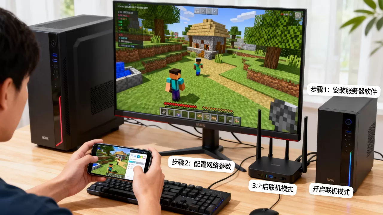 酷番云学生机怎么做MC服务器,我的世界怎么联机 酷番云学生机怎么做MC服务器,我的世界怎么联机