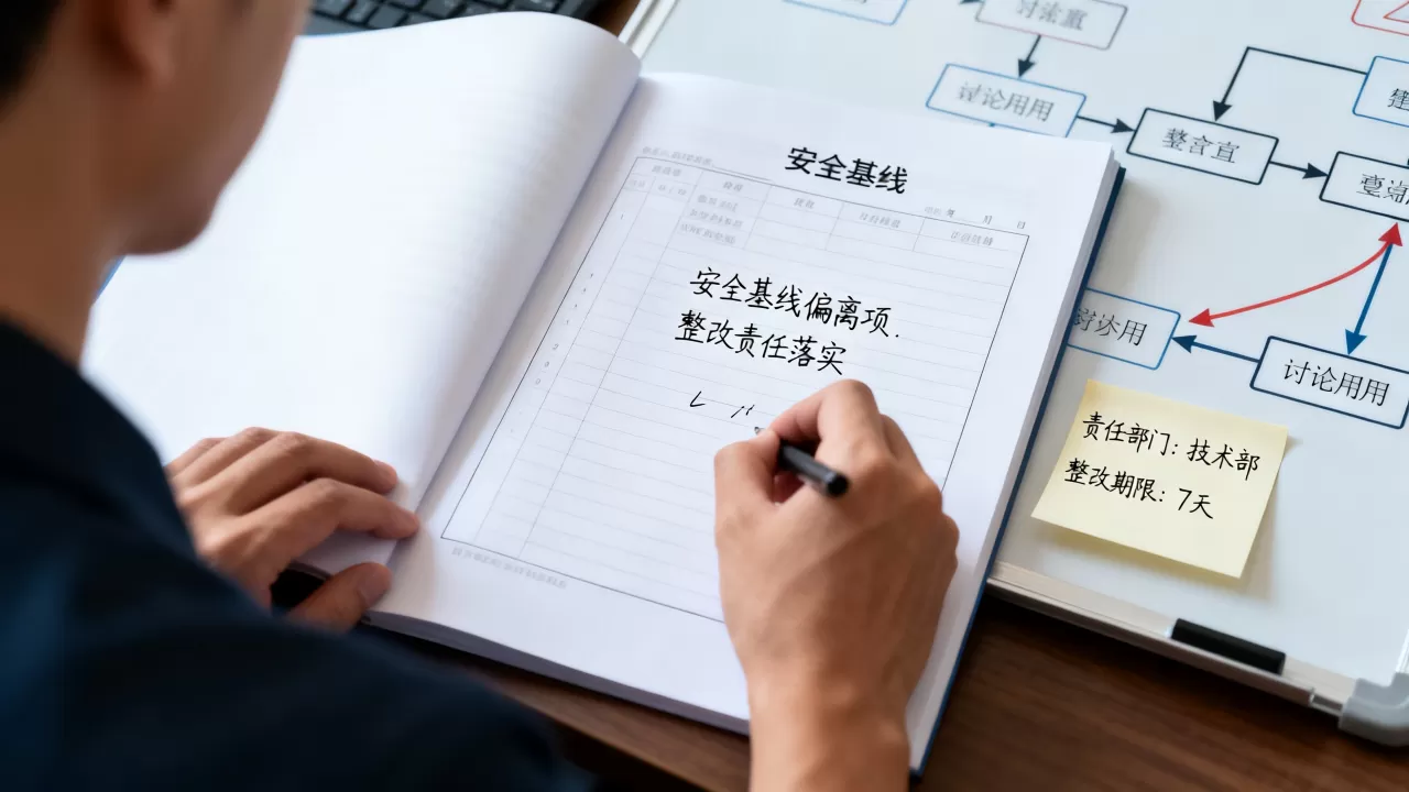 安全基线的偏离项该由谁负责整改?,整改责任如何落实? 安全基线的偏离项该由谁负责整改?,整改责任如何落实?