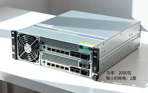 双路服务器功率有多大？,一个小时耗电多少度