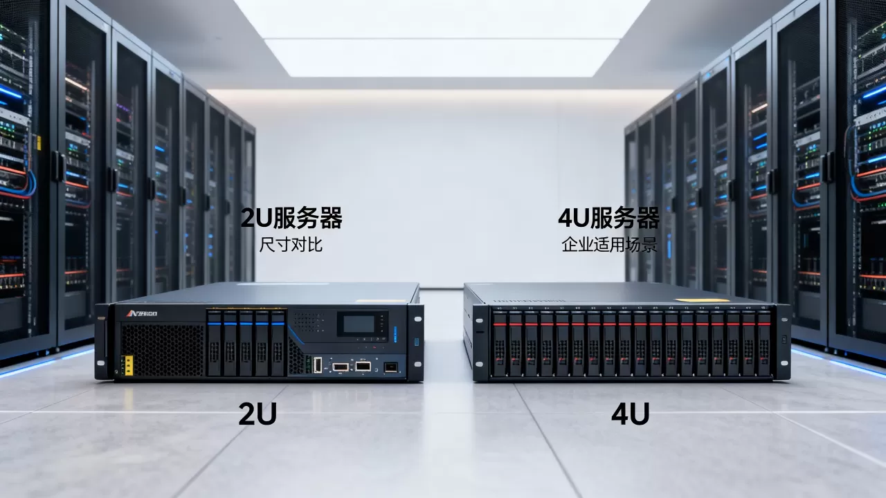 2u和4u服务器有何区别,哪个更适合企业? 2u和4u服务器有何区别,哪个更适合企业?