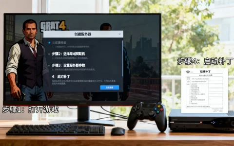 GTA4局域网联机怎么创建服务器？，GTA4联机补丁怎么用？