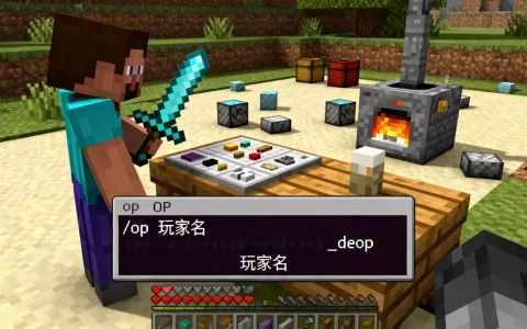 我的世界电脑服务器op权限怎么给，有什么指令？