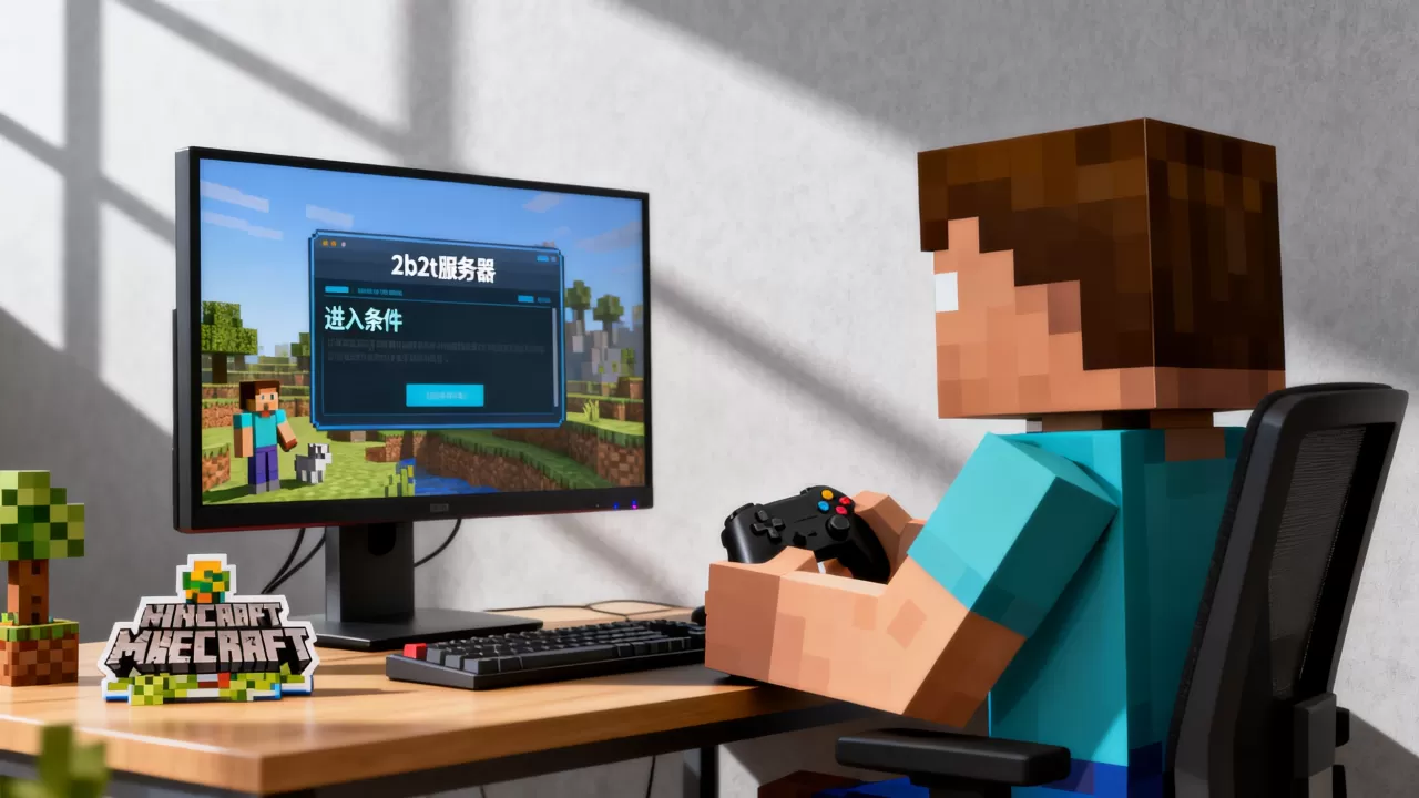 我的世界怎么才能进2b2t服务器?需要什么条件? 我的世界怎么才能进2b2t服务器?需要什么条件?