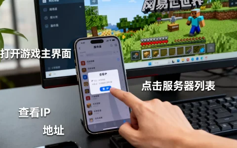 网易我的世界如何查看服务器IP，方法是什么？