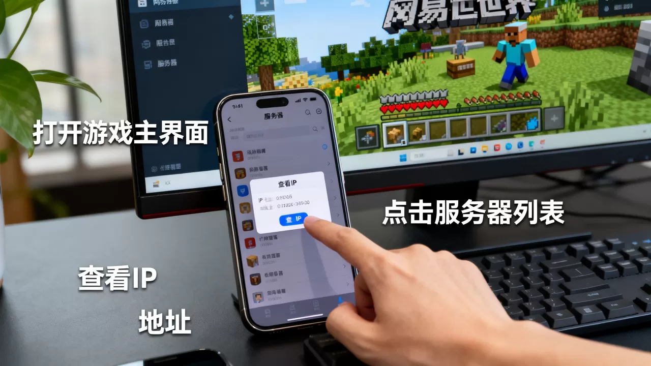 网易我的世界如何查看服务器IP,方法是什么? 网易我的世界如何查看服务器IP,方法是什么?