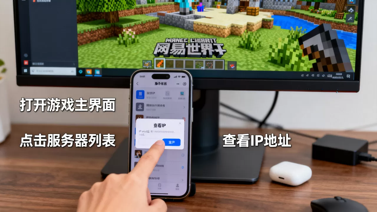 网易我的世界如何查看服务器IP,方法是什么? 网易我的世界如何查看服务器IP,方法是什么?