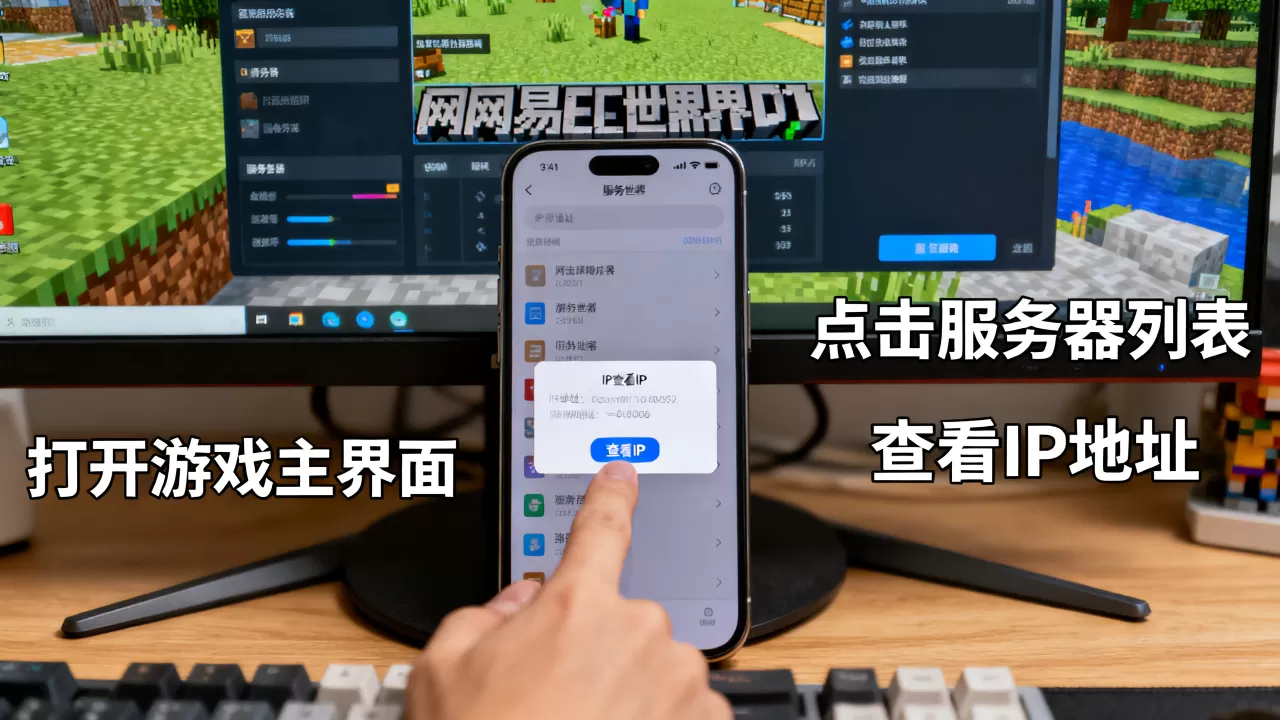 网易我的世界如何查看服务器IP,方法是什么? 网易我的世界如何查看服务器IP,方法是什么?