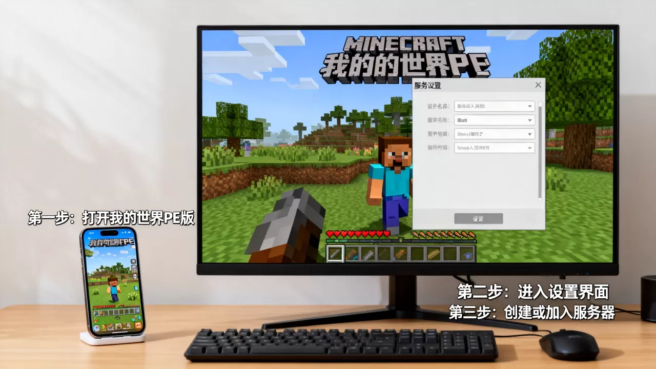 我的世界中国版PE服务器怎么弄,有没有详细教程? 我的世界中国版PE服务器怎么弄,有没有详细教程?