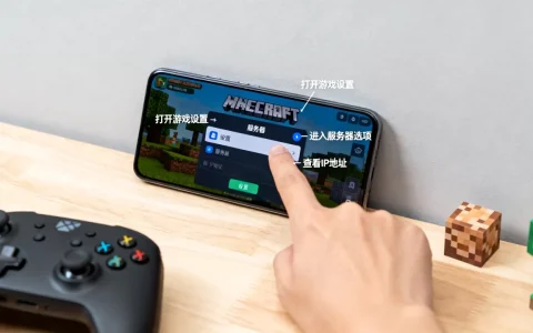 我的世界手游服务器IP怎么看，我的世界服务器IP地址怎么查？