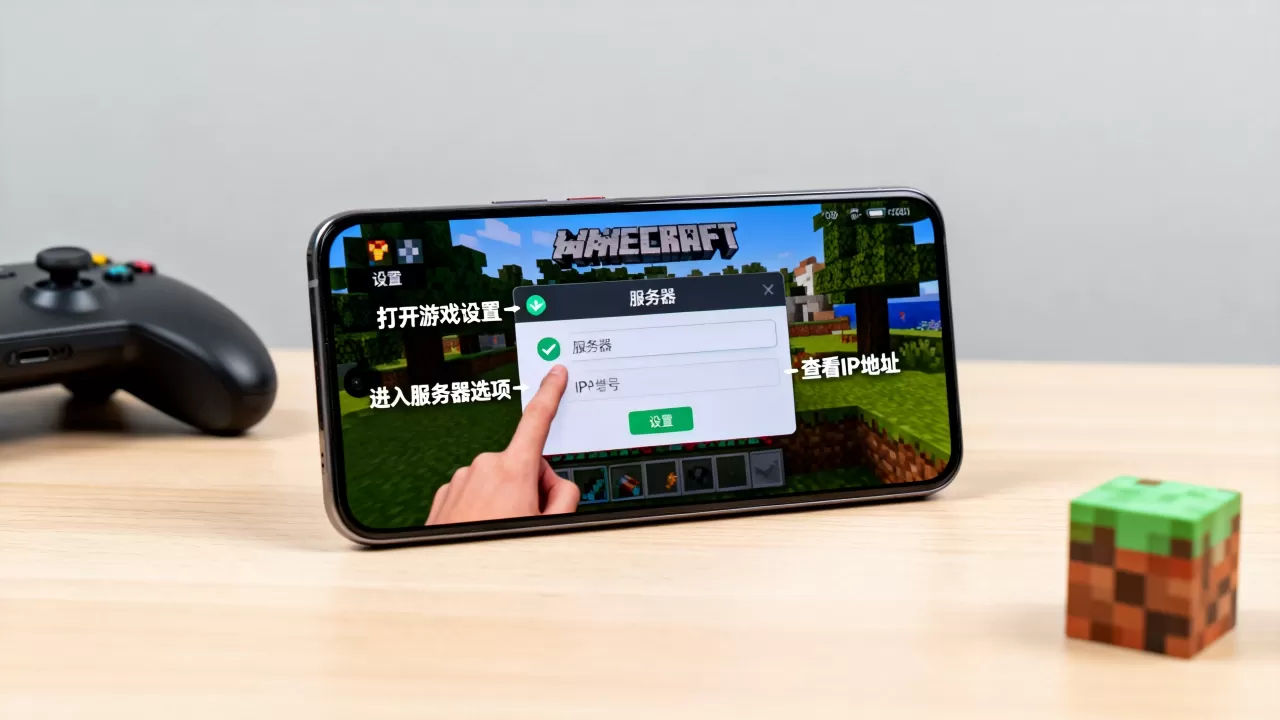 我的世界手游服务器IP怎么看,我的世界服务器IP地址怎么查? 我的世界手游服务器IP怎么看,我的世界服务器IP地址怎么查?