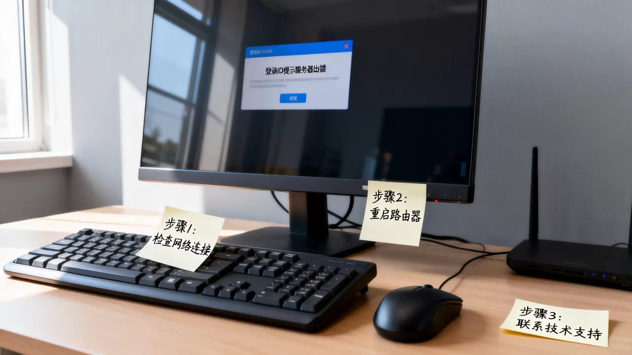 登录ID提示服务器出错怎么办?,电脑登录服务器错误怎么解决? 登录ID提示服务器出错怎么办?,电脑登录服务器错误怎么解决?