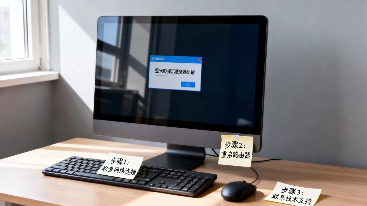 登录ID提示服务器出错怎么办?,电脑登录服务器错误怎么解决? 登录ID提示服务器出错怎么办?,电脑登录服务器错误怎么解决?