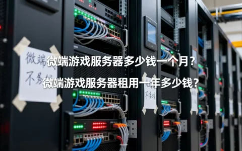 微端游戏服务器多少钱一个月？，微端游戏服务器租用一年多少钱？