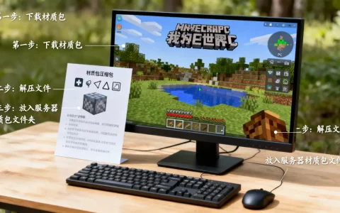 我的世界PC版服务器怎么装材质包，服务器材质包怎么安装？