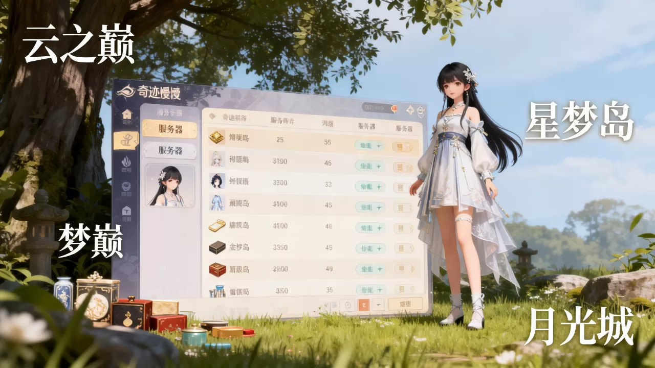 奇迹暖暖服务器到底有哪些,哪个区服人最多? 奇迹暖暖服务器到底有哪些,哪个区服人最多?