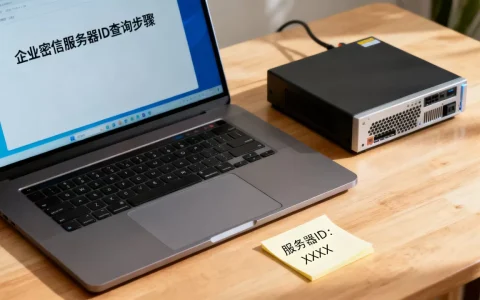 企业密信的服务器ID号是多少？，怎么查到企业密信服务器ID