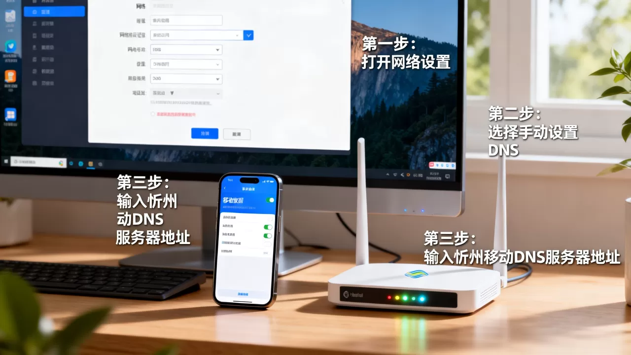 忻州移动dns的服务器地址是多少,怎么设置? 忻州移动dns的服务器地址是多少,怎么设置?