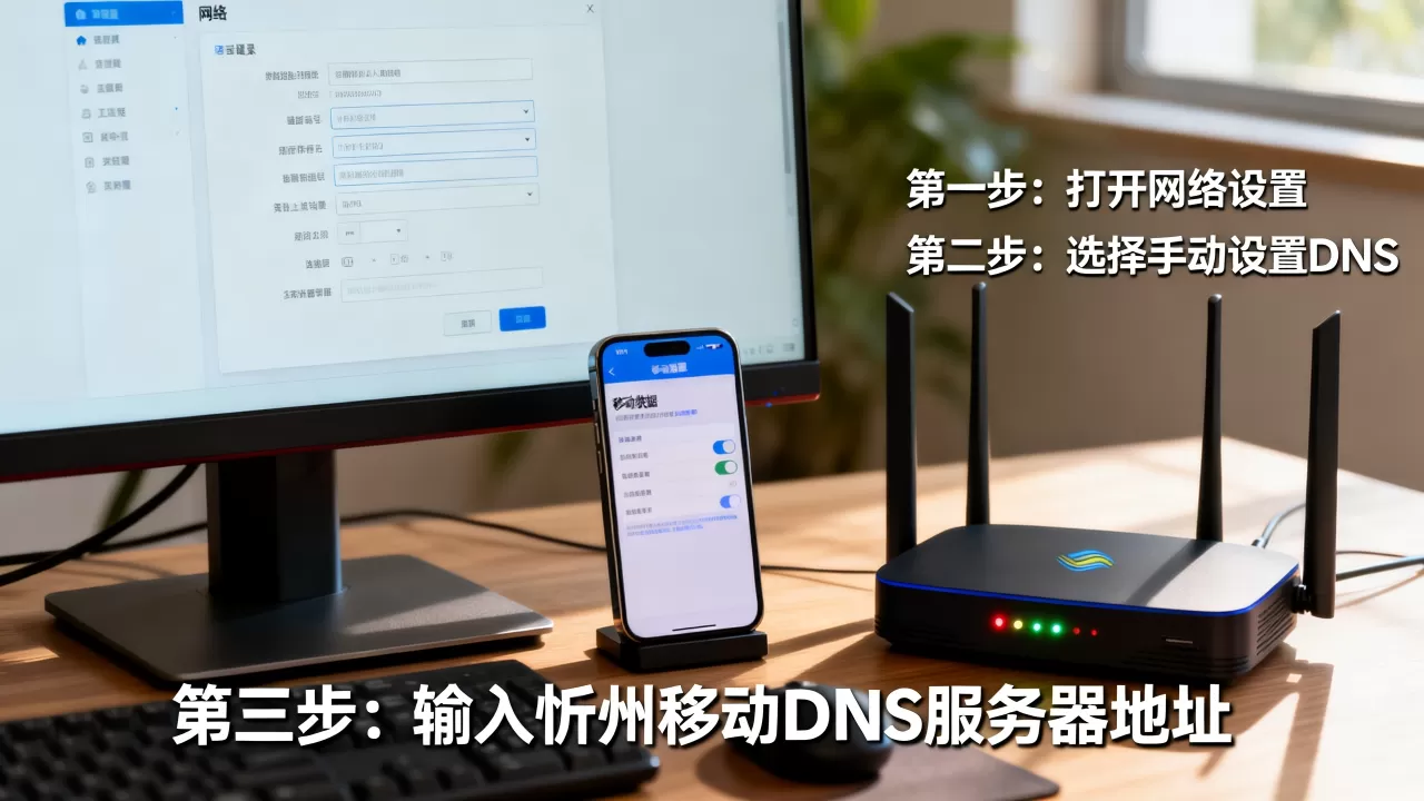 忻州移动dns的服务器地址是多少,怎么设置? 忻州移动dns的服务器地址是多少,怎么设置?