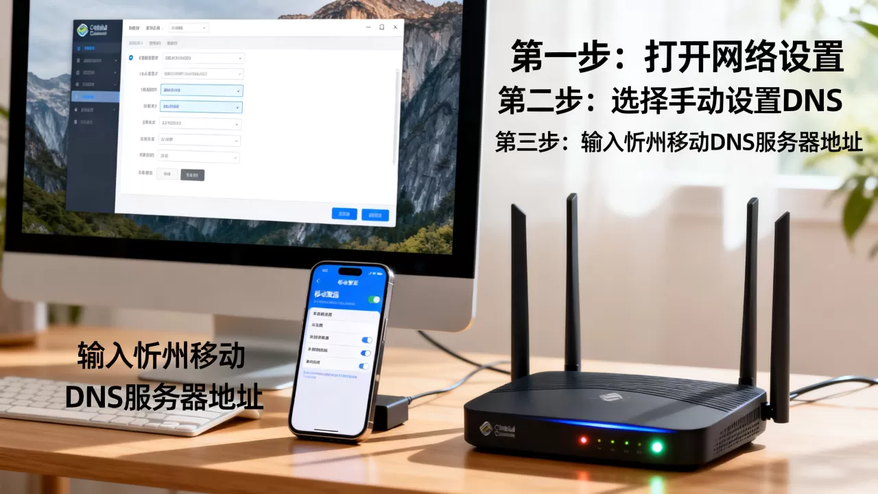 忻州移动dns的服务器地址是多少,怎么设置? 忻州移动dns的服务器地址是多少,怎么设置?