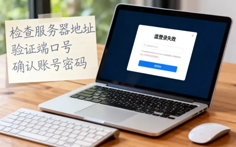 SQL登录数据库服务器失败怎么解决，数据库连接失败如何排查？