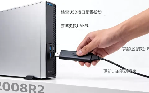2008R2域控服务器如何使用USB,无法识别怎么办