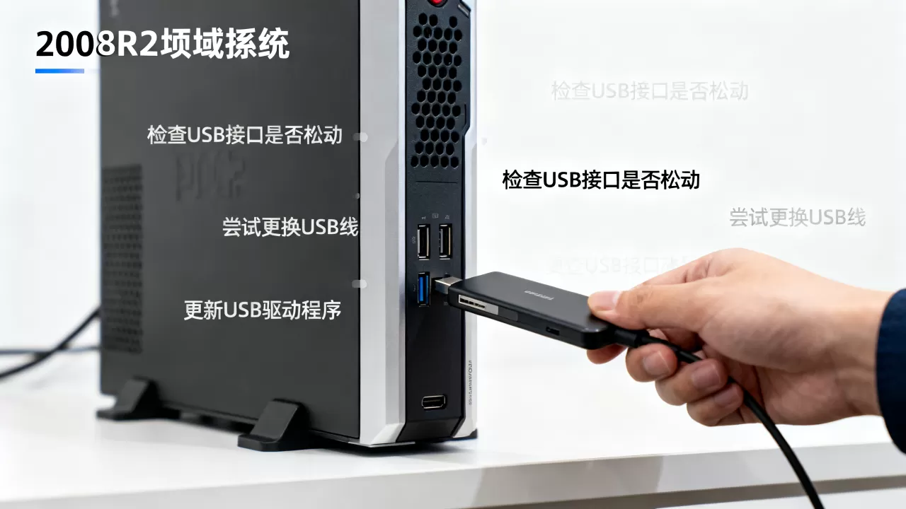 2008R2域控服务器如何使用USB,无法识别怎么办 2008R2域控服务器如何使用USB,无法识别怎么办
